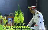 [ẢNH] Những khoảnh khắc nghẹn ngào tại lễ tang 3 liệt sĩ hy sinh tại Đồng Tâm