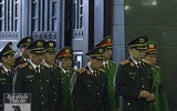 [ẢNH] Những khoảnh khắc nghẹn ngào tại lễ tang 3 liệt sĩ hy sinh tại Đồng Tâm