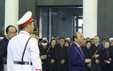 [ẢNH] Những khoảnh khắc nghẹn ngào tại lễ tang 3 liệt sĩ hy sinh tại Đồng Tâm