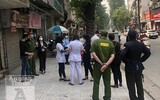 [ẢNH] Không đeo khẩu trang ở nơi công cộng, người bị phạt nêu lý do khó nghe