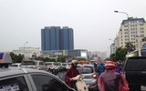 Toàn cảnh Hà Nội trong trận mưa lớn sáng 13-6