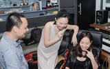 Tóc Tiên giản dị tập nhạc cùng Thu Minh