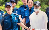 Donghae xuất ngũ trong vòng vây của người hâm mộ