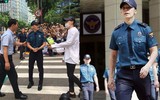 Donghae xuất ngũ trong vòng vây của người hâm mộ