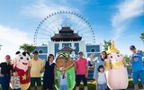 Sôi động biểu diễn nghệ thuật tại Sun World Danang Wonders