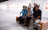 Tận mắt chiêm ngưỡng những tuyệt phẩm của danh họa Lưu Công Nhân