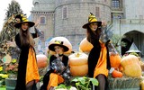 Halloween Sun World Ba Na Hills đẹp rực rỡ với hơn 10 tấn bí, ngô, táo trang trí