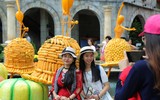 Halloween Sun World Ba Na Hills đẹp rực rỡ với hơn 10 tấn bí, ngô, táo trang trí