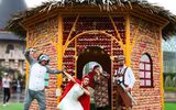 Halloween Sun World Ba Na Hills đẹp rực rỡ với hơn 10 tấn bí, ngô, táo trang trí