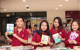 Sôi nổi các hoạt động phát triển văn hóa đọc trong Hội sách Vinschool