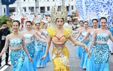 Mãn nhãn với những vũ điệu đường phố rực rỡ mở màn Carnaval Hạ Long 2019
