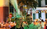 Du khách phấn khích với Lễ hội Carnival đường phố DIFF 2019