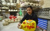 Lợn đất Bát Tràng rộn ràng đón xuân