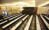 Cận cảnh Trung tâm Báo chí Quốc tế dành cho 3.000 phóng viên đưa tin Hội nghị Thượng đỉnh Mỹ - Triều Tiên