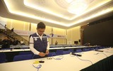 Cận cảnh Trung tâm Báo chí Quốc tế dành cho 3.000 phóng viên đưa tin Hội nghị Thượng đỉnh Mỹ - Triều Tiên