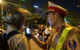 Công an Hà Nội tập trung xử lý lái xe vi phạm về nồng độ cồn, ma túy