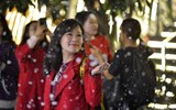 Ngắm nhìn tuyết rơi ở Hà Nội