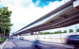 Đường vành đai 3 trên cao đoạn Mai Dịch - cầu Thăng Long đã thành hình