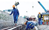 Đường vành đai 3 trên cao đoạn Mai Dịch - cầu Thăng Long đã thành hình