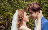 Ca sĩ Thu Thủy và hôn phu kém tuổi tung bộ ảnh cưới lung linh