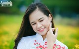 Ngắm nữ sinh dân tộc Thái dịu dàng trong tà áo dài truyền thống