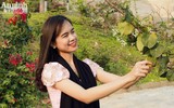 Ngắm nữ sinh dân tộc Thái dịu dàng trong tà áo dài truyền thống