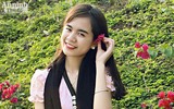 Ngắm nữ sinh dân tộc Thái dịu dàng trong tà áo dài truyền thống