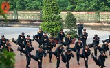 Cảnh sát cơ động Hà Nội rèn luyện kỹ năng tác chiến
