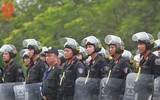 Cảnh sát cơ động Hà Nội rèn luyện kỹ năng tác chiến