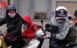 Người Hà Nội đón rét đậm đầu mùa