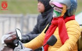 Người Hà Nội đón rét đậm đầu mùa