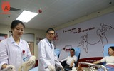 Cộng đồng liên tục đến Viện Huyết học hiến máu mong cứu người