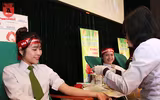 Gần 1000 cán bộ chiến sĩ Công an TP Hà Nội hiến máu tình nguyện