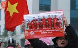 Biển người chào đón những người hùng U23 Việt Nam ở Hà Nội