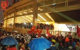 Biển người chào đón những người hùng U23 Việt Nam ở Hà Nội