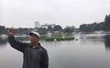 Ngắm đàn thiên nga tại 'nhà mới'- hồ Thiền Quang
