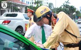 CSGT Hà Nội lập biên bản xử lý nghiêm các phương tiện vi phạm