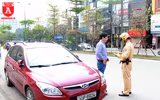 CSGT Hà Nội lập biên bản xử lý nghiêm các phương tiện vi phạm