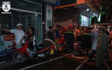 Hà Nội: Cháy rụi cửa hàng giặt là và sang chiết gas ở Vũ Tông Phan