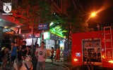 Hà Nội: Cháy rụi cửa hàng giặt là và sang chiết gas ở Vũ Tông Phan