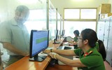Những hình ảnh xúc động về nữ Đại úy Công an Hà Nội