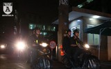 Công an Hà Nội trắng đêm trên đường cùng người hâm mộ bóng đá