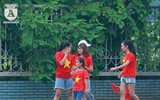 Mỹ Đình rực đỏ chào đón đoàn thể thao Việt Nam