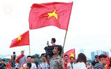 Mỹ Đình rực đỏ chào đón đoàn thể thao Việt Nam