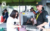 Sẵn sàng các vị trí đảm bảo an ninh trật tự Lễ Vinh danh Đoàn thể thao Việt Nam