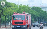 Sẵn sàng các vị trí đảm bảo an ninh trật tự Lễ Vinh danh Đoàn thể thao Việt Nam