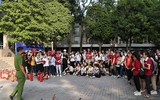 Thầy trò trường Đại học Ngoại thương hào hứng khi tham gia tập huấn PCCC