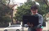 Đông đảo phóng viên quốc tế đưa tin sự kiện Chủ tịch Triều Tiên Kim Jong-un đến Hà Nội
