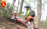 Cận cảnh những tay đua mô tô tranh tài ở Hà Giang