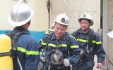Diễn tập chữa cháy và cứu nạn cứu hộ tại Cảng Hà Nội